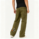 Olive Green Cargo Pants with Tool Embroidery Detail